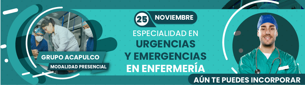 Especialidad en Urgencias y Emergencias en Enfermería, Acapulco